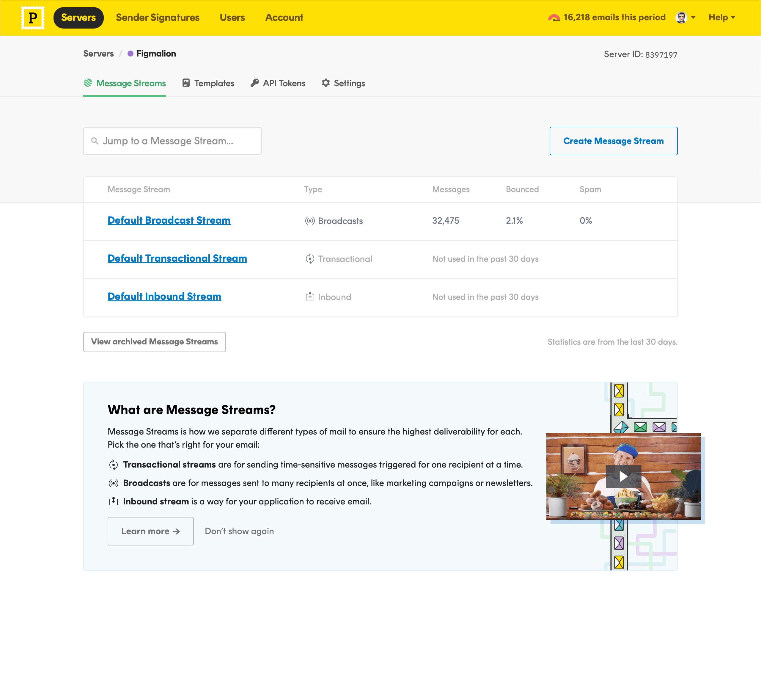 Postmark onboarding