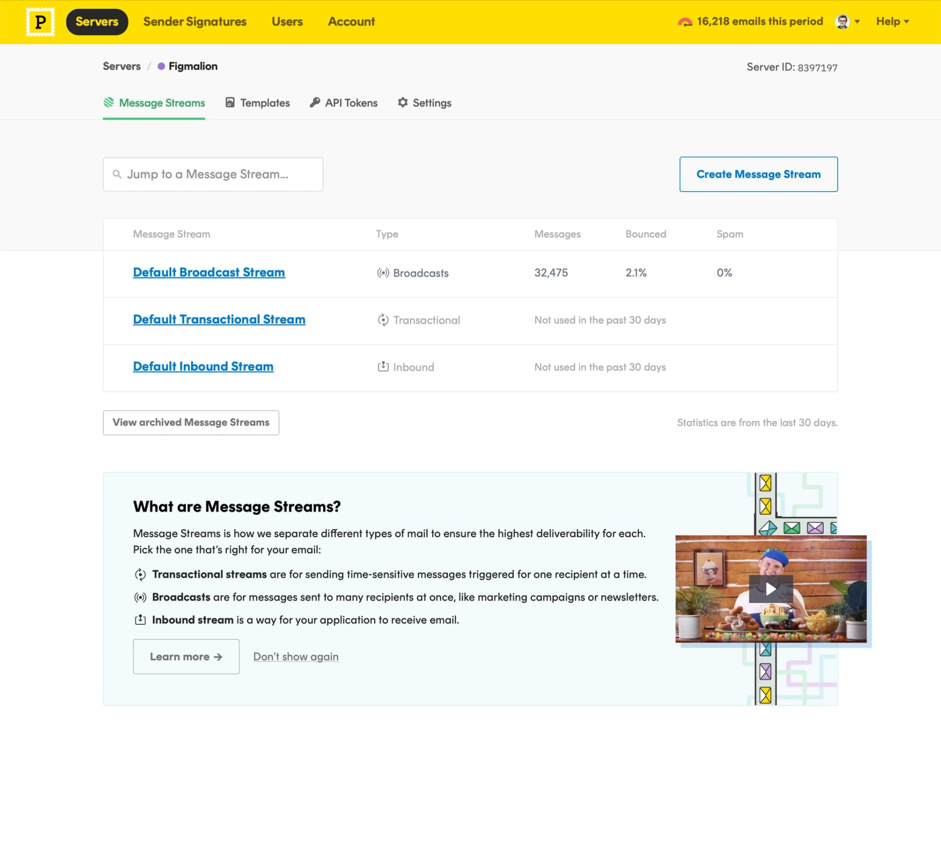 Postmark onboarding