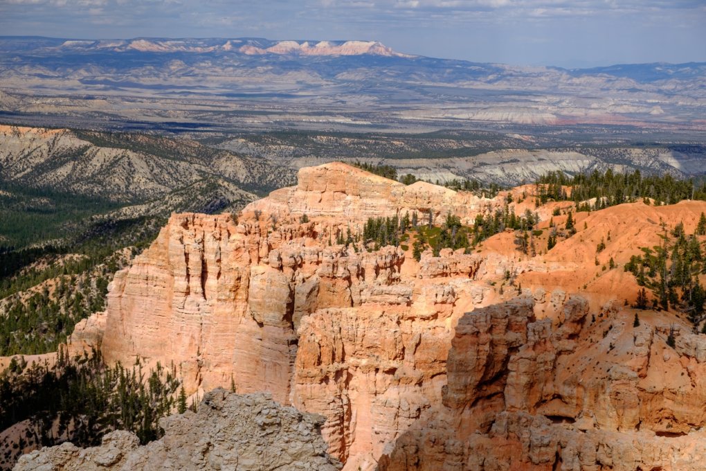 View from Rainbow Point in Bryce Canyon