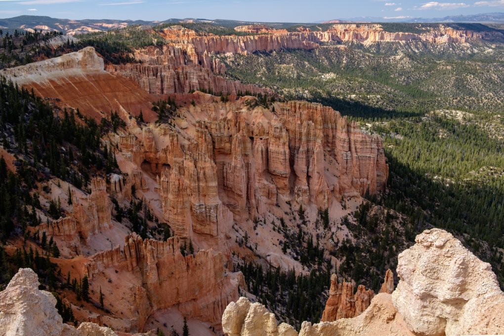 View from Rainbow Point in Bryce Canyon