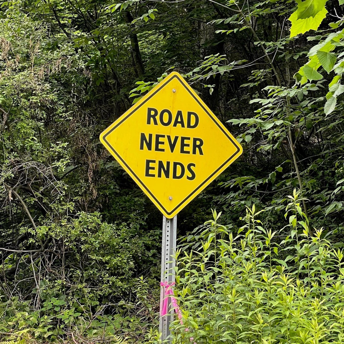 Road never ends