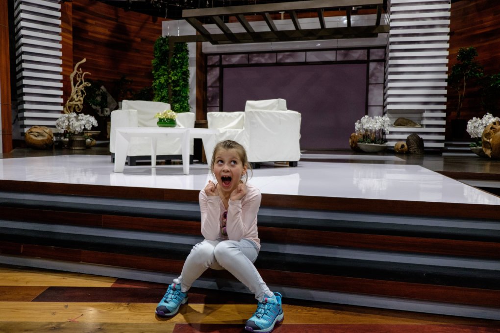 The stage of The Ellen DeGeneres Show