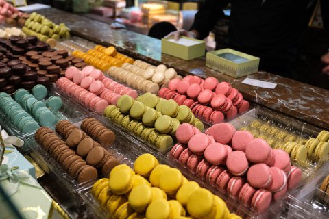 Macarons at Ladurée